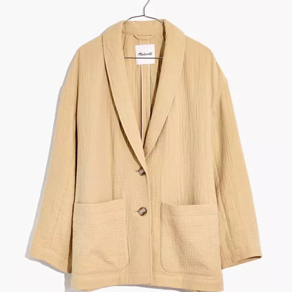 Madewell Lightspun Dorset Blazer XX-Large